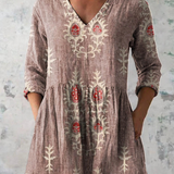 Elise | Blusa Comprida com Decote em V