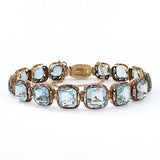 Pulseira Dourada Vintage Maré Azul