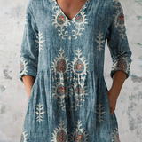Elise | Blusa Comprida com Decote em V