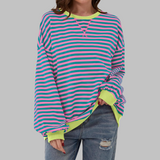 Lesley | A Sweatshirt Às Riscas