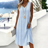 Robe Rayée Décontractée
