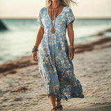 Robe Décontractée À Imprimé Floral