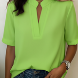 Maria | Blusa elegante com decote em V
