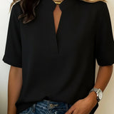 Maria | Blusa elegante com decote em V
