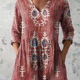 Elise | Blusa Comprida com Decote em V