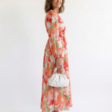 Althea | Vestido Maxi Floral de Manga Comprida