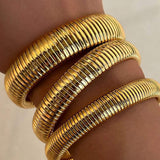 Bracelete canelada