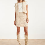 Colete Boho-Chic | Off White