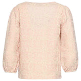 Top Boho com Rico Bordado e Cordão | Baby Pink - Off White