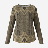 Eleni | Camisola com Estampado Geométrico
