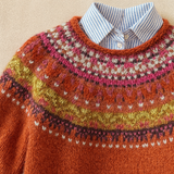 Camisola Jacquard Terracota Juliette