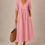 Sofia | Vestido midi de verão