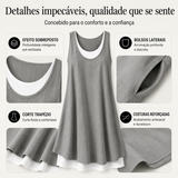 Ana | Vestido casual sem mangas