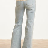 Dames Flared Jeans In Lichtblauw | Denim