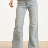Dames Flared Jeans In Lichtblauw | Denim