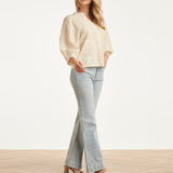 Dames Flared Jeans In Lichtblauw | Denim