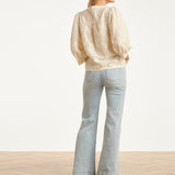 Dames Flared Jeans In Lichtblauw | Denim