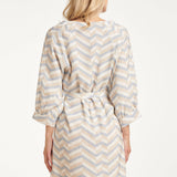 Vestido Feminino com Estampado Chevron | Multicolor