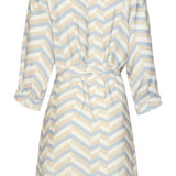 Vestido Feminino com Estampado Chevron | Multicolor