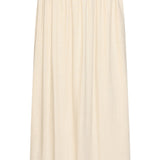 Dames Rok Met Elastische Taille En Midi Lengte | Sand