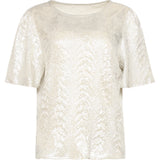 Top Feminino com Estrutura Metálica | Off White