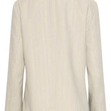 Blazer Cruzado com Brilho Subtil | Sand - Gold