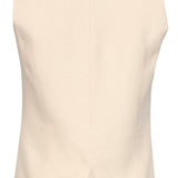 Colete Elegante sem Mangas | Sand