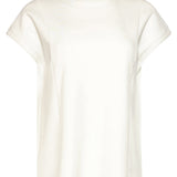 Elegante Witte Top Met Kapmouwtjes | Off White