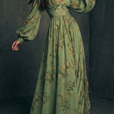 Lilliana | Vestido Maxi Floral Fluido