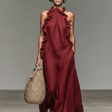 Lia | Vestido Maxi com Bolsos