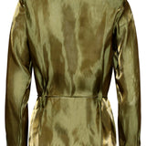 Blusa Cingida com Efeito Brilhante | Army