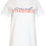 T-Shirt Gráfica com Estampado 'Ciel Parisien' | White - Multicolor