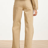 Jeans Wide Leg de Cintura Alta | Dark Sand