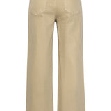 Jeans Wide Leg de Cintura Alta | Dark Sand