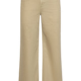 Jeans Wide Leg de Cintura Alta | Dark Sand