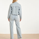 Jeans Wide Leg de Cintura Alta | Denim