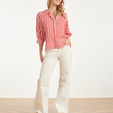 Jeans Wide Leg de Cintura Alta | Off White