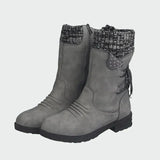 Botins de camurça elegantes
