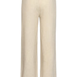 Linnen Wide Leg Pantalon | Sand