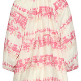 Blusa Leve com Estampado Tie-Dye Rosa | Old Pink - Sand