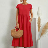 Gabriela— Vestido midi de elegância atemporal