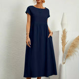 Gabriela— Vestido midi de elegância atemporal