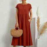 Gabriela— Vestido midi de elegância atemporal