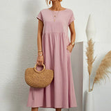 Gabriela— Vestido midi de elegância atemporal