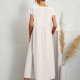 Gabriela— Vestido midi de elegância atemporal