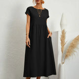 Gabriela— Vestido midi de elegância atemporal
