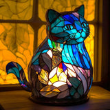 Candeeiro Globo de Gato Nala Azul