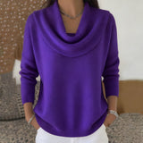 Juliette™ | Camisola com Gola Drapeada