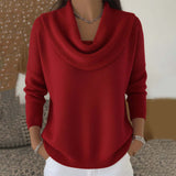 Juliette™ | Camisola com Gola Drapeada