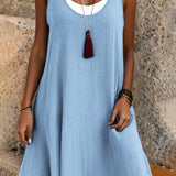 Ana | Vestido casual sem mangas